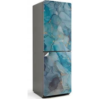 Fototapeta Samolepicí bez bublin na ledničku Abstraktní vlny a skvrny