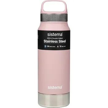 Láhev Sistema Nerezová termoska Hydrate Stainless Steel 650 ml
