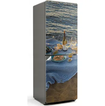 Fototapeta Samolepicí dýha na ledničku s potiskem Romantická večeře u vody