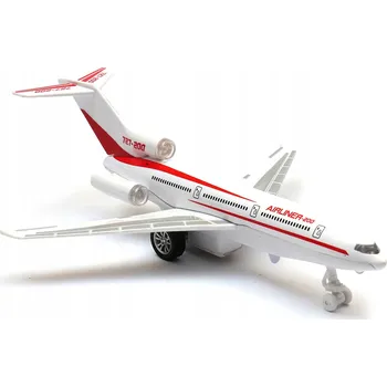 autíčko Letadlo model v měřítku Boeing 727, světlo, zvuk