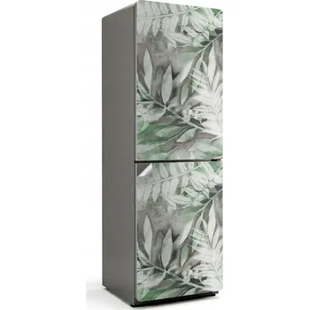 Fototapeta Dekorativní Samolepicí na Lednici - Akvarelový Vzor Listů