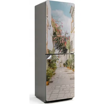 Fototapeta Designová Samolepicí Nálepka na Lednici Kouzelná ulička s rostlinami