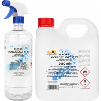 Postřikovač IZOPROPYLALKOHOL IZOPROPANOL IPA 1L + 2L ROZPRAŠOVAČ