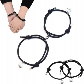 Náramek Náramek LOVE pro pár s magnet, 2 díly