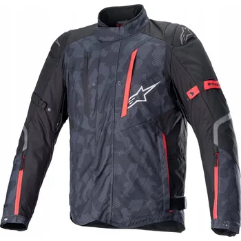 Moto bunda Bunda Alpinestars RX-5 DRYSTAR maskáčový/světlá černo-bílo-červeno-šedá
