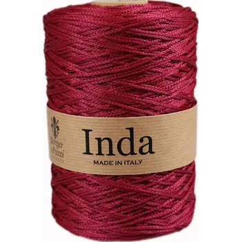 Příze Borgo de Pazzi Inda 6 Vínová (Špagátová příze Inda 6 Vino)