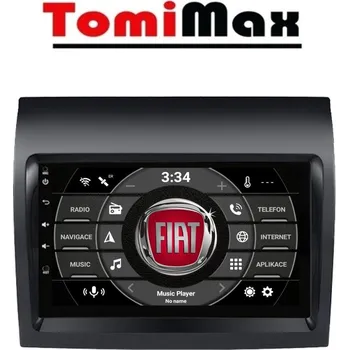 Autorádio TomiMax Fiat Ducato Android 14 autorádio s WIFI, GPS, USB, BT HW výbava: 4 Core 2GB+16GB PX HIGH, Velikost obrazovky: Dotyková obrazovka: 7"