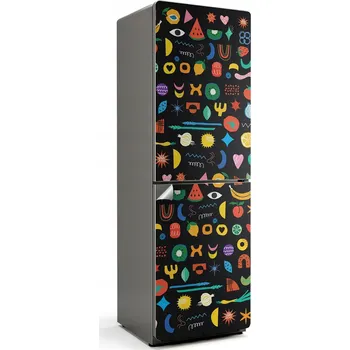 Fototapeta Samolepicí Fólie na Ledničku s potiskem Barevné abstraktní tvary