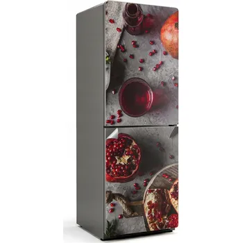 Fototapeta Samolepicí Samolepka Na Ledničku na ledničku do kuchyně s ovocem a nápojem