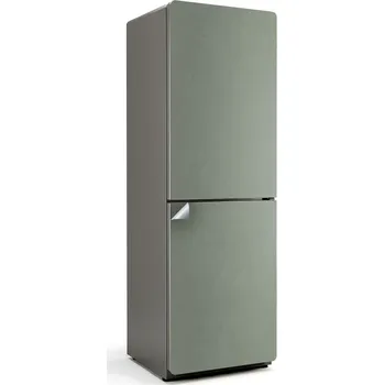 Fototapeta Ochranná Dekorativní Nálepka na Ledničku Výtisk Šedo-zelená Barva