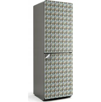 Fototapeta Samolepící fólie na ledničku s technologií Easy Stick - Vzor kosočtverců v síti