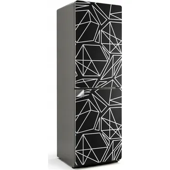 Fototapeta Dekorativní Nálepka na Lednici s Abstraktním Geometrickým Vzorem