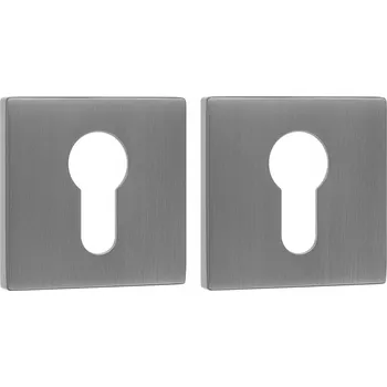 Dveřní kování Interiérová klika Kuchinox Čtvercová rozeta, Rozeta pro vložku