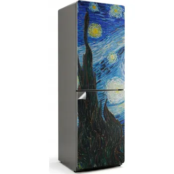 Fototapeta Samolepka na ledničku do bytu Samolepicí Noční krajina s hvězdami