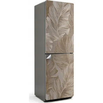 Fototapeta Samolepicí dýha na ledničku s potiskem Listy v jemném vzoru