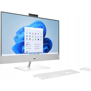Stolní počítač Počítač AiO HP Pavilion 27-ca i7-13 32GB SSD 2TB RTX 3050 FHD Win 11 Bílý