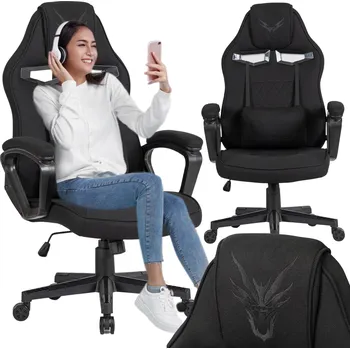 Otočná kancelářská židle Mebel Elite černá