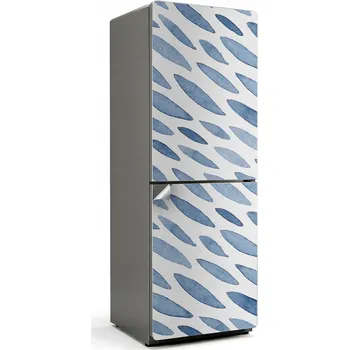 Fototapeta Samolepicí nálepka na ledničku do kuchyně Vzor vlnitých tahů