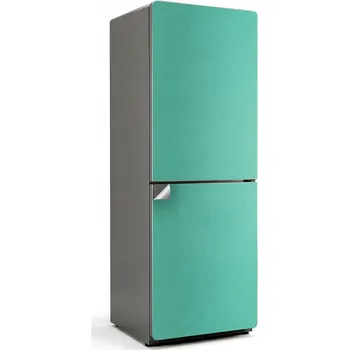 Fototapeta Samolepka samolepka na ledničku s Dekorativním Kuchyňským Motivem Mátové Barvy