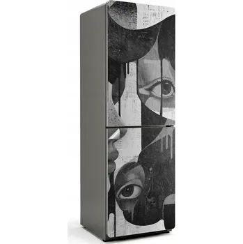 Fototapeta Dekorativní nálepka na lednici - Abstraktní portréty žen