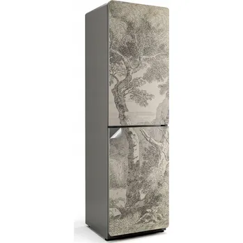 Fototapeta Samolepicí Samolepicí bez bublinek na ledničku Archaický náčrt stromu