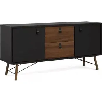 Komoda Komoda Rain 006 černá MAT/ořech - SLEVA 3% s kodem radost25