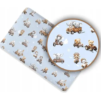 Prostěradlo PROSTĚRADLO BAVLNĚNÉ DO POSTÝLKY 140x70