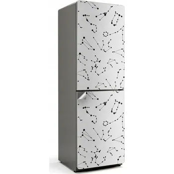 Fototapeta Dekorativní Samolepicí Nálepka na Lednici - Vzor souhvězdí v síti