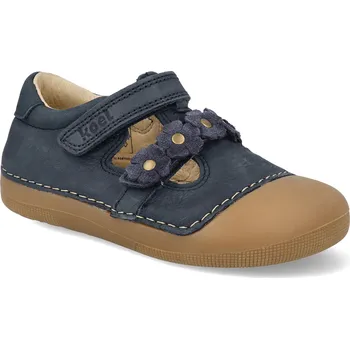 Dívčí sandály Barefoot dětské sandály Koel - Aria Blue modré Velikost: 24