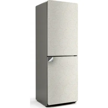 Fototapeta Samolepicí Bez bublin na ledničku Vlny a čáry v rytmu