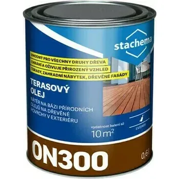 Olej na dřevo STACHEMA CZ s.r.o. Lignofix Terasový olej Varianta: Lignofix Terasový olej mahagon 0,6 L