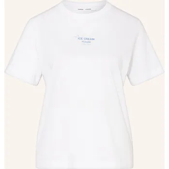 Dámské tričko Samsøe Samsøe Dámské Tričko Sacamino, bílá, 40