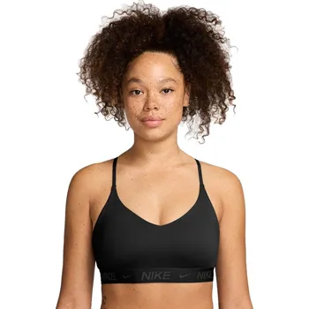 Podprsenka Dámská sportovní podprsenka s výztuží Nike W NK DF INDY LGT SPT BRA W černá FD1062-010 - XS | UK 17 | US 18