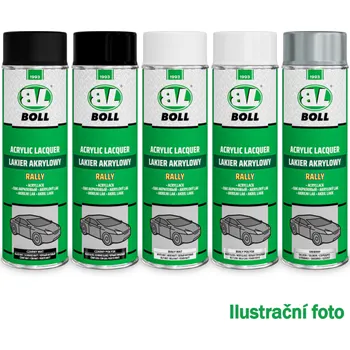 Barva ve spreji BOLL Sprej bílý lesklý RAL 9010 500ml, odstín barvy bílá lesklá 0010127