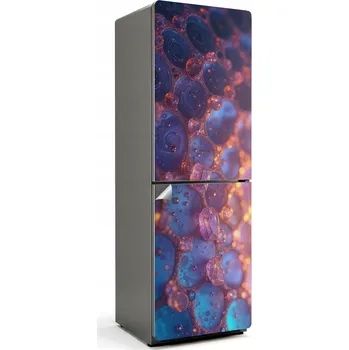 Fototapeta Prémiová Samolepicí nálepka na ledničku Abstraktní bubliny a tvary