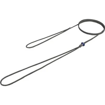 Vodítko pro psa BAFPET Předváděcí vodítko, LANKO 3mm - Šedá