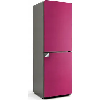 Fototapeta Samolepka na ledničku Samolepka s dekorativním kuchyňským motivem, růžová