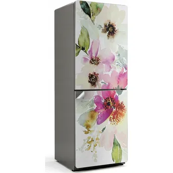 Fototapeta Samolepka Samolepicí na ledničku Květinový akvarelový vzor