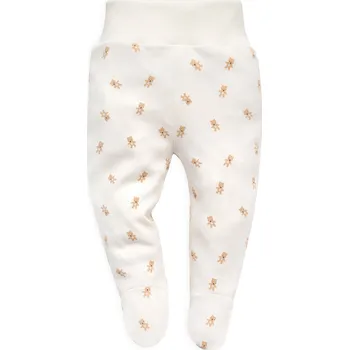 Dupačky POLODUPAČKY PINOKIO S MEDVÍDKY, ECRU, LOVELY DAY Velikost: 50