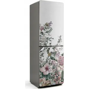 Fototapeta Samolepicí Fólie na ledničku, dekorativní polepka do kuchyně - květinový vzor s přírodním motivem