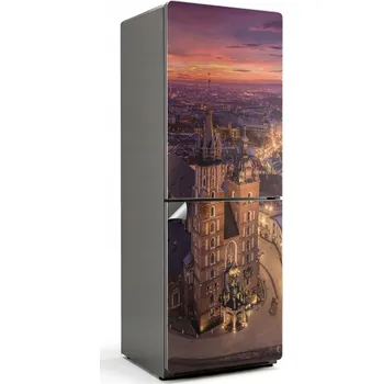 Fototapeta Samolepka na ledničku do bytu Samolepicí Krakovská architektura v noci
