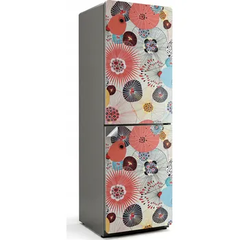 Fototapeta Samolepicí samolepka na ledničku Snadná Instalace Abstraktní Květinový Vzor