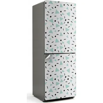 Fototapeta Samolepicí nálepka na ledničku do kuchyně Abstraktní vzor s tvary