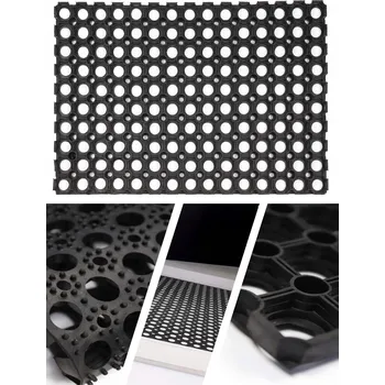 Rohožka Gumová rohožka ELSIMONE CARPET 100x150 cm, 22 mm, protiskluzová