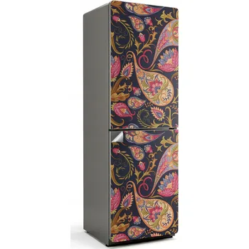 Fototapeta Samolepka na ledničku do bytu Samolepicí Rostlinný vzor s ornamenty