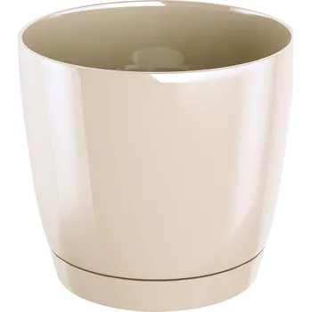 Květináč Béžový plast Květináč Prosperplast 13,5 cm x 13,5 x 12,4 cm