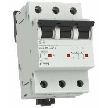 Jistič Jistič MCB10 - 3Bxx 10kA 16 A