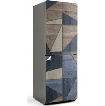 Fototapeta Samolepicí nálepka na ledničku do kuchyně Geometrie v moderním stylu