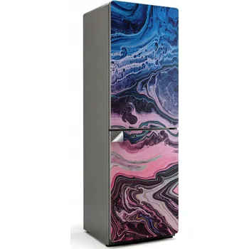 Fototapeta Samolepka Dekorativní Nálepka na Lednici Abstraktní vlny v pohybu