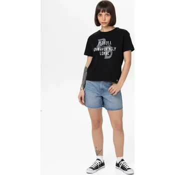 Dámská móda PitBull West Coast - dámské triko LOYAL černé M